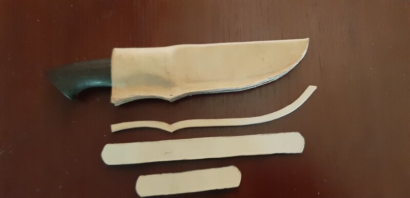 Изготовление ножен ножа из кожи своими руками thumbnail