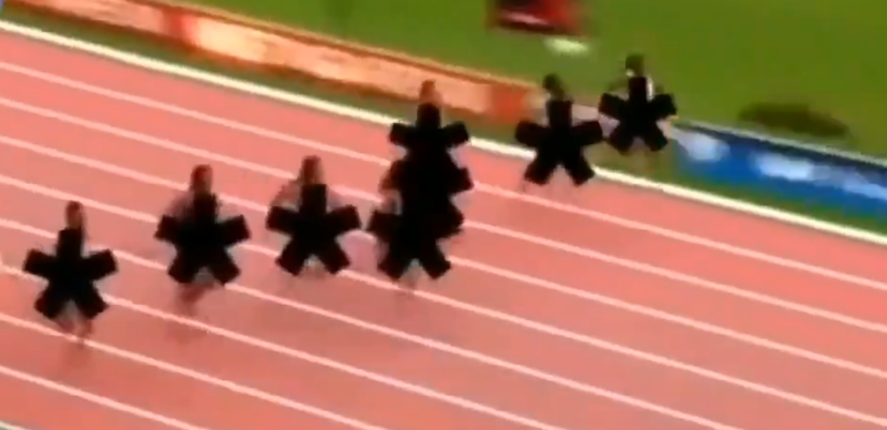 Иранское телевидение рассмешило интернет-пользователей видео с соревнований по легкой атлетике