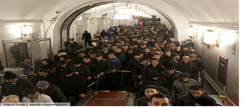 Мигранты из Средней Азии в Москве. Где предел?