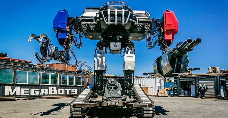Россиянин купил на eBay боевого робота MegaBots