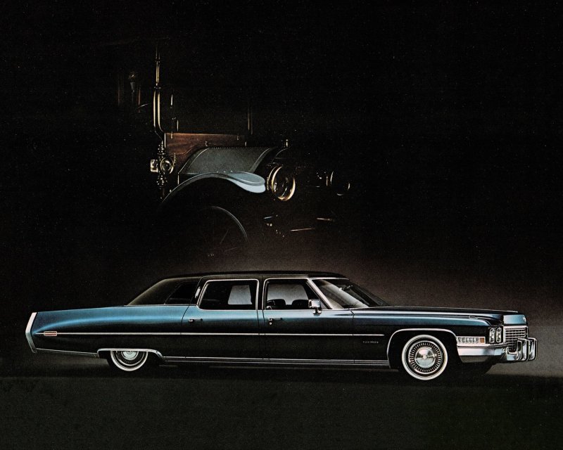 Винтажные рекламные листовки Cadillac