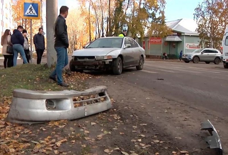 В Северодвинске молодой водитель сбил девочку на переходе
