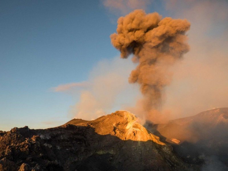 Вулкан Этна пробудился