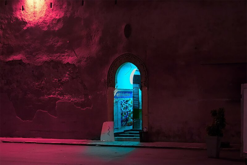 Красота ночного Марокко