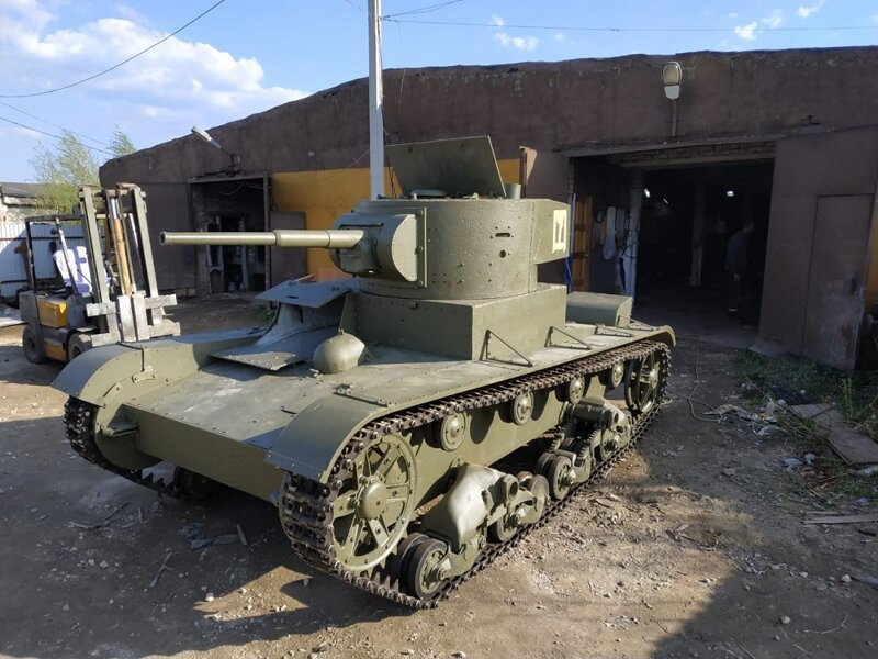 Востановление легкого танка т-26