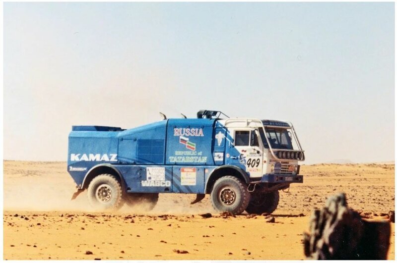 КАМАЗ-49252 — первый камазовский болид, победивший на Дакаре