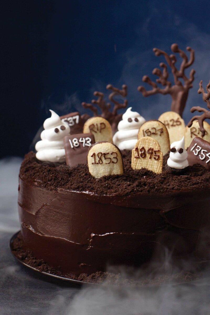 Пугающе и жутко вкусно: выбираем торт на Хэллоуин