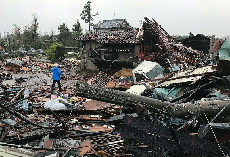Япония пала жертвой стихии