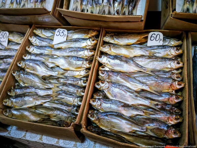 Сколько стоит рыба на рынках Астрахани