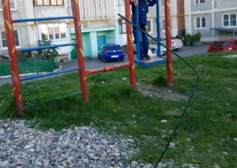 Опасная детская площадка в г.Железноводске
