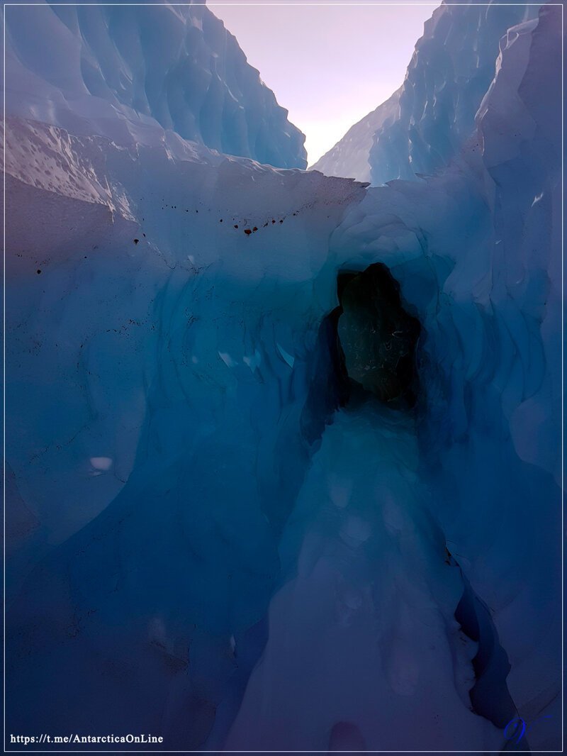 Фото пещер Антарктиды