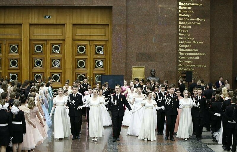 Московские кадеты побывали на царском балу