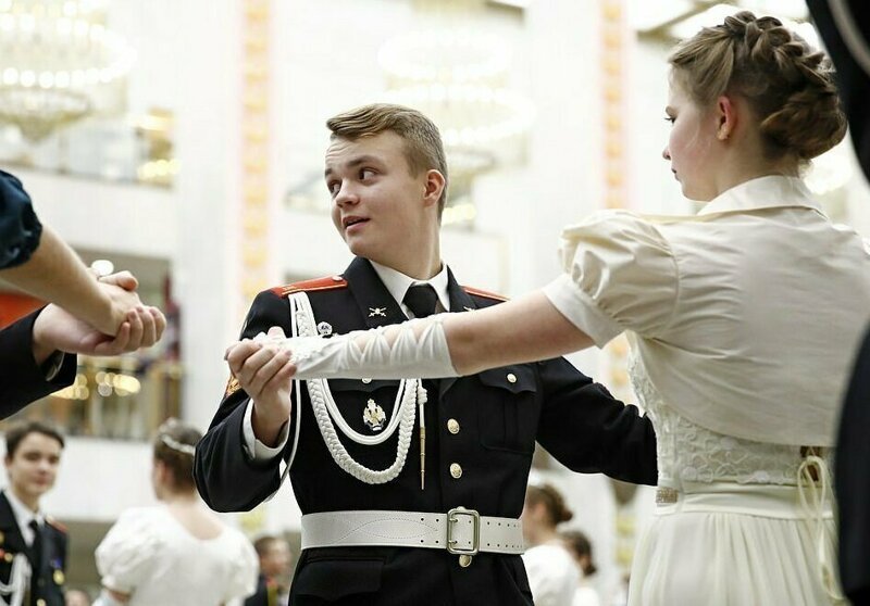 Московские кадеты побывали на царском балу