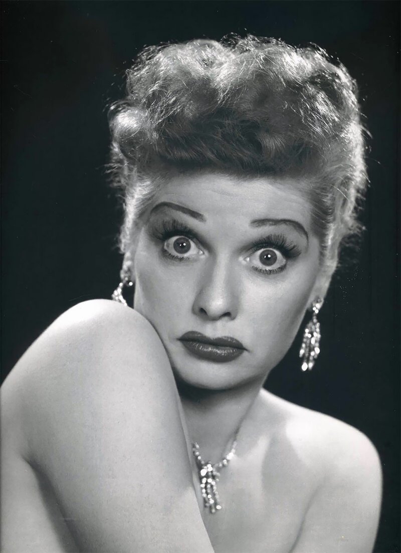 Американская актриса Люсиль Болл, 1950