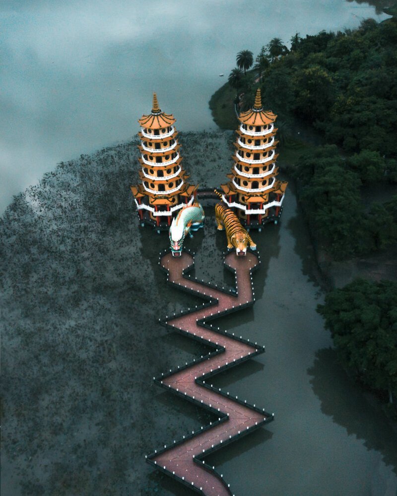 2. Пагоды дракона и тигра, Тайвань