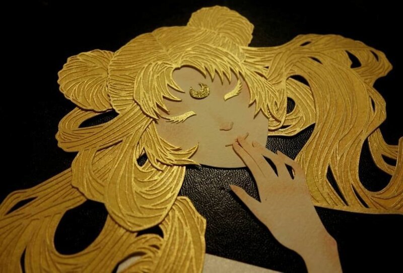 Художница создает бумажные элементы декора, вдохновленные студией Ghibli и поп-культурой