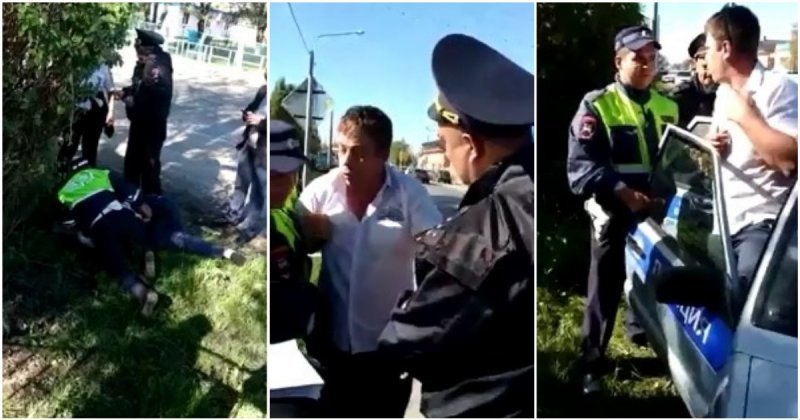 Ручка с исчезающими чернилами: в Краснодарском крае полиция грубо задержала водителя автобуса