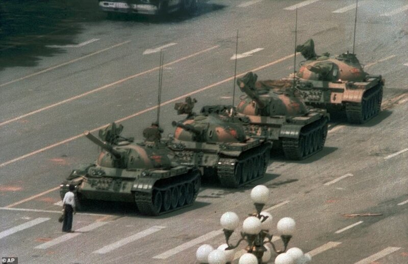 5. Площадь Таньаньмэнь, Пекин, 1989