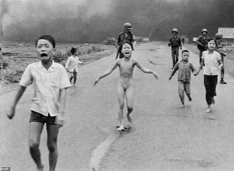 3. Напалмовая атака в Южном Вьетнаме, Ник Ут, 1972