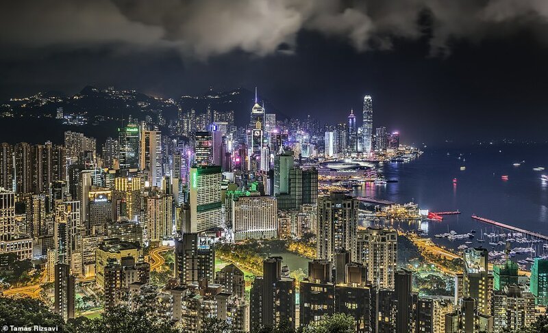 Вид на Гонконг с самых высоких небоскребов: снимки фотографа-экстремала