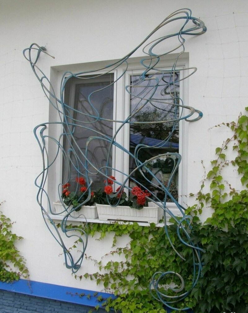 Решетки на окна, как искусство бытия
