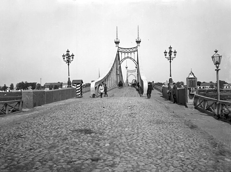 Мост через Волгу в Твери, 1903 год