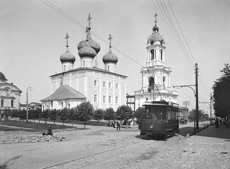 Вид Преображенского собора, Тверь, 1903 год