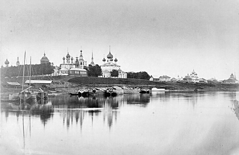 Общий вид на Углич, Ярославская губерния, 1903 год