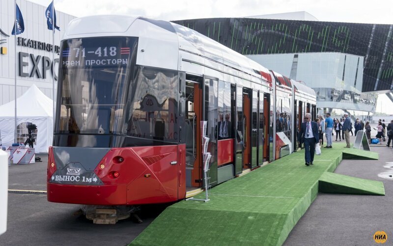 Уралтрансмаш отправил на испытания новый трёхсекционный трамвай