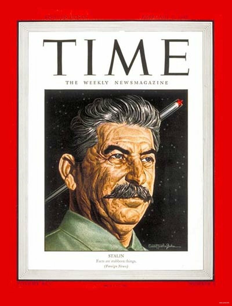 Американский журнал Time дважды удостаивал Сталина званием "человека года" в 1939 и 1943 годах.  Читать далее: https://sputnik-georgia.ru/spravka/20161221/234276774/Lichnost-Stalina-interesnye-fakty-i-ocenki-sovremennikov.html