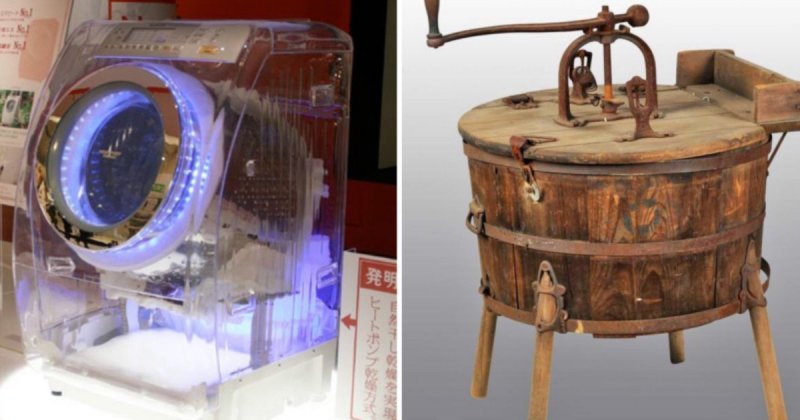 От доски до супертехнологий: история создания стиральной машины