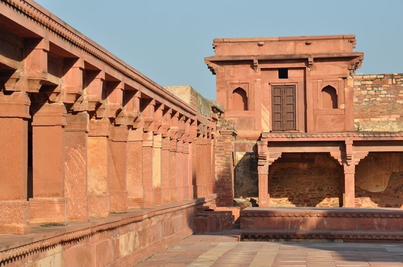 Фатехпур-Сикри - заброшенная столица Империи Великих Моголов (Индия)
