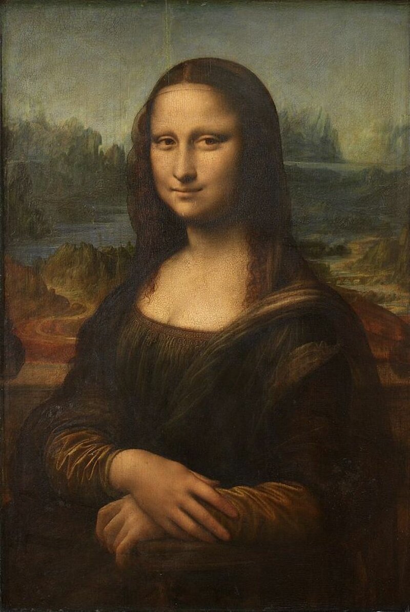 8. "Мона Лиза", Леонардо да Винчи, 1503