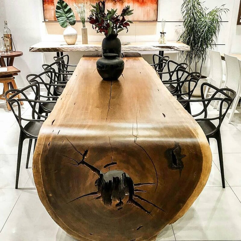 Красивые столы из дерева