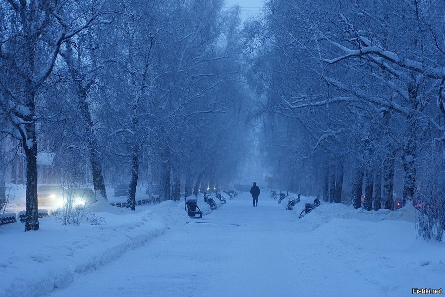 Фото Кемерово Зима