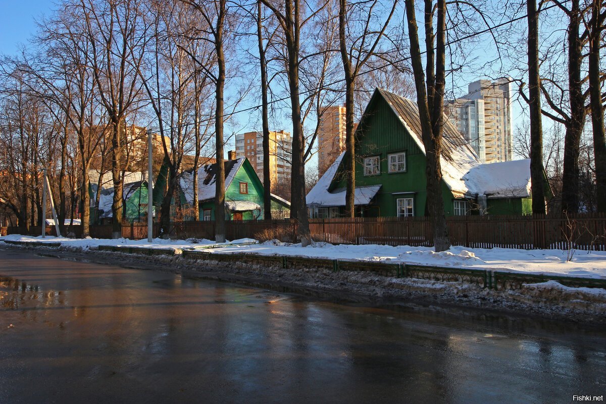 Частный сектор в москве