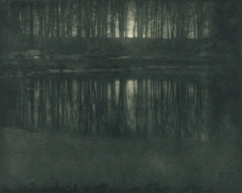 6. Эдвард Стайхен — «Озеро в лунном свете» (1904)