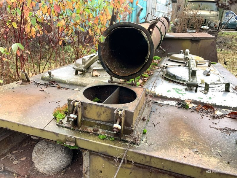 Военная передвижная полевая кухня КП-130, найденная в кустах