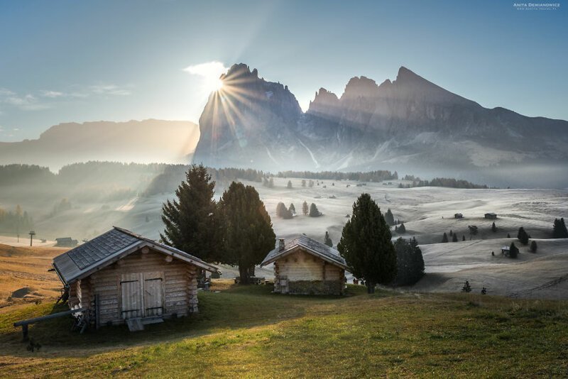 Незабываемая красота Доломитовых Альп в Италии