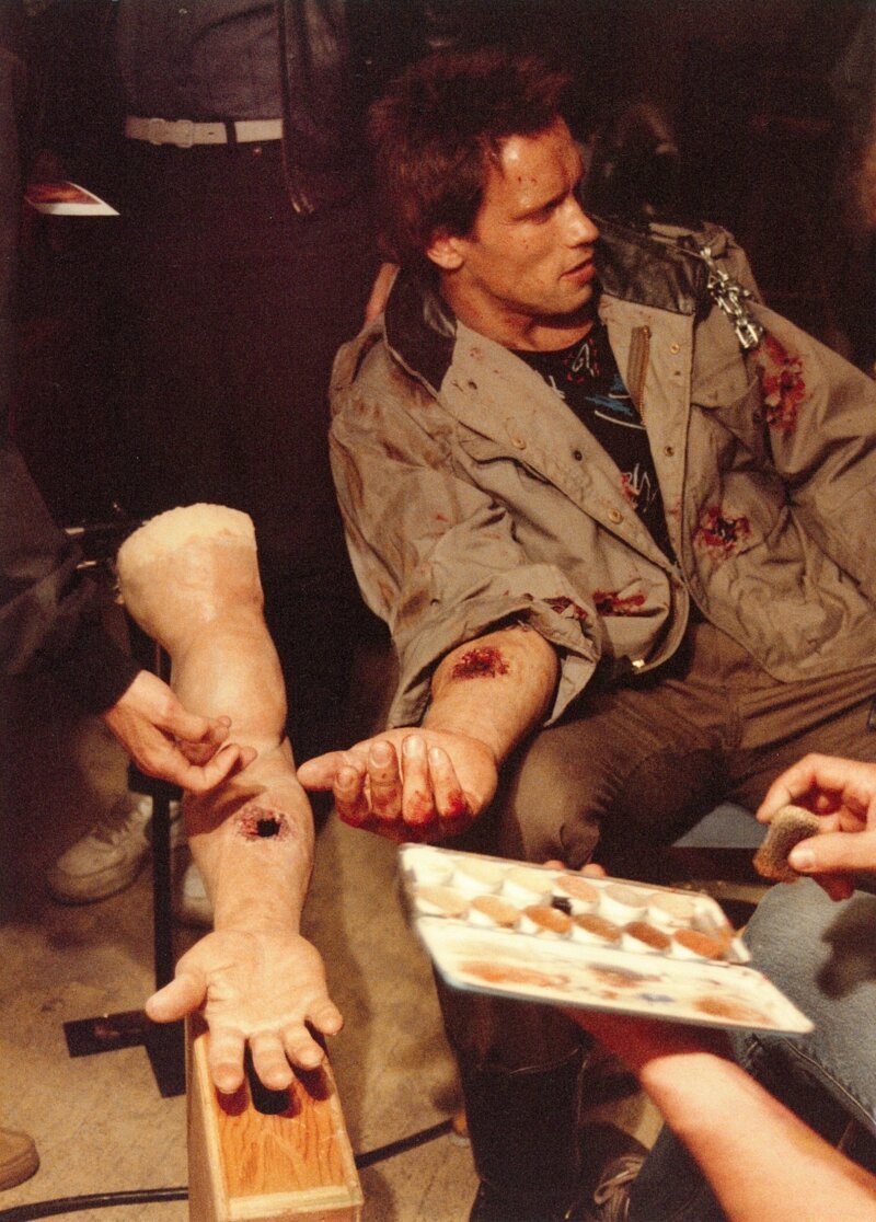 Арнольд Шварцнеггер опубликовал неизданные фото со съёмок «Терминатора» 1984 года