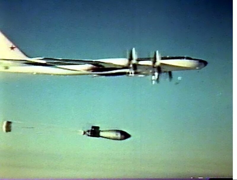 Испытания термоядерной бомбы в СССР 30 октября 1961 года