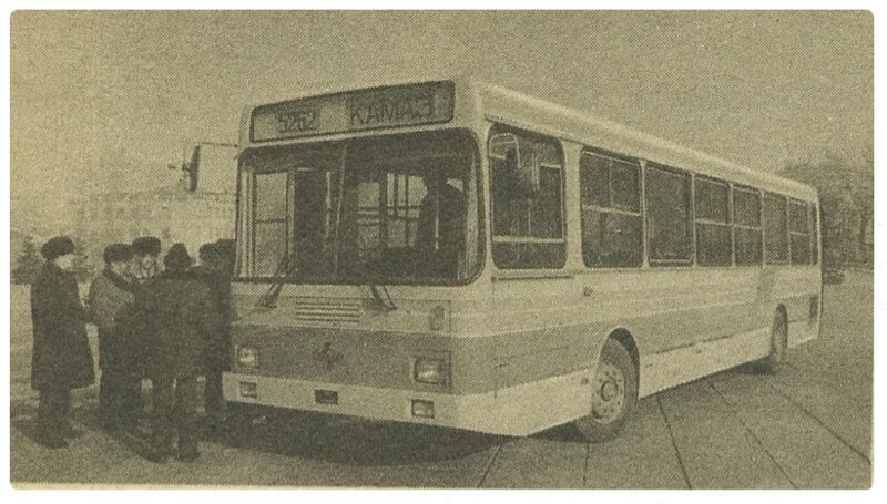 КАМАЗ-5262 — первый камский автобус, созданный в одном экземпляре
