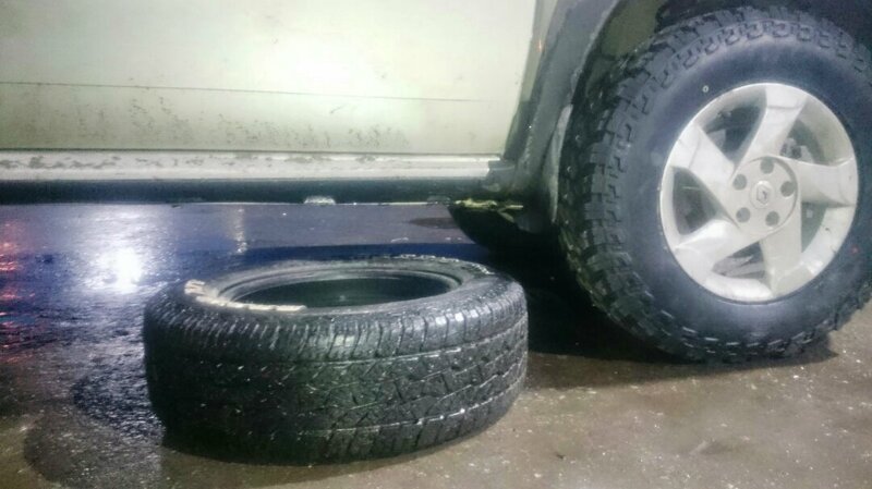 Грязевые тапочки на Renaylt Duster. Maxxis Bighorn MT 674