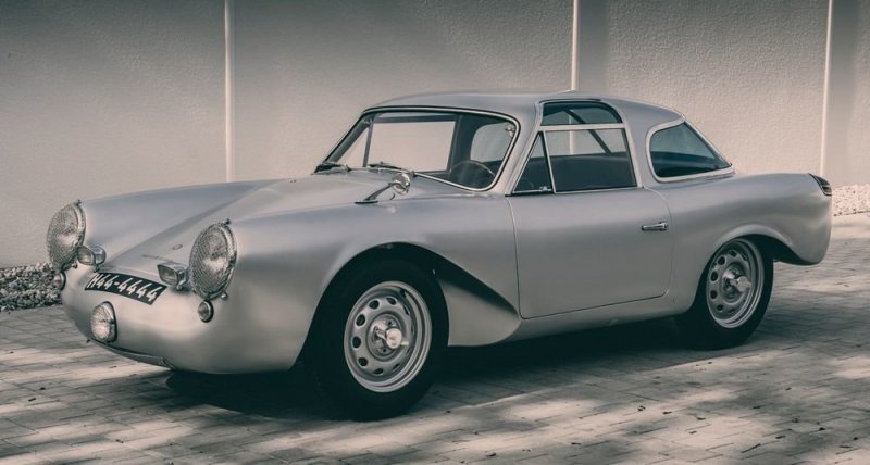 Автомобили, о которых Вы не слышали: Gloeckler-Porsche 356 Coupe 1954