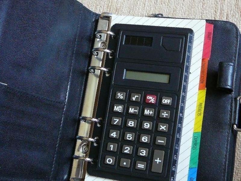 Блокнот-органайзер с калькулятором