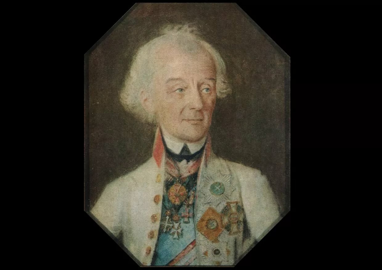 Александр Суворов портрет Карла Штейбена 1815