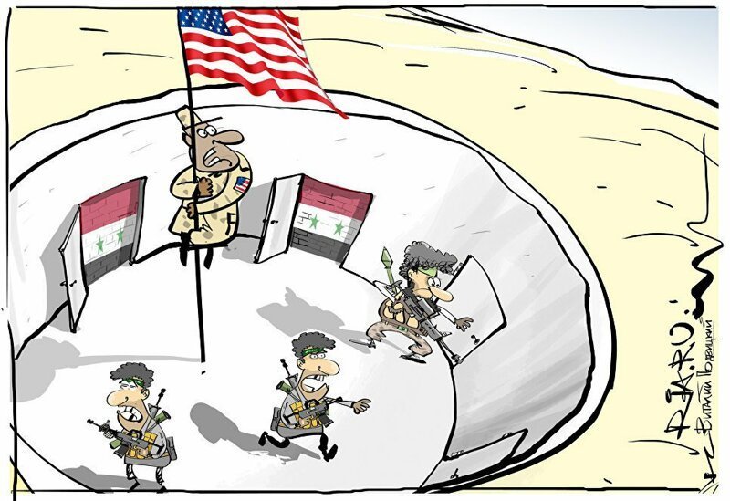 Карикатуры про Американскую армию