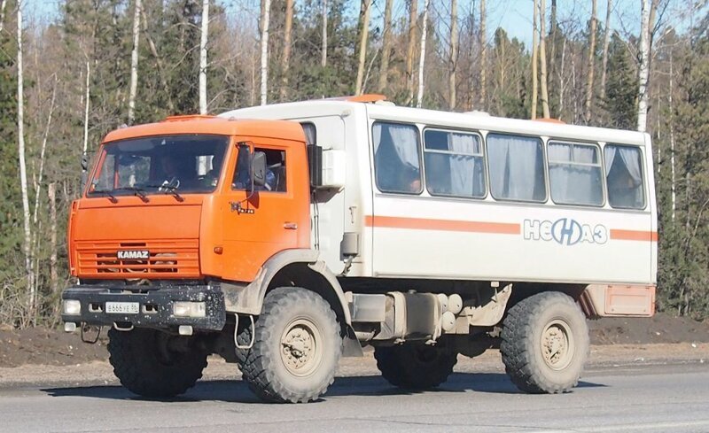 КАМАЗ-4326 — универсальный полноприводный двухосник