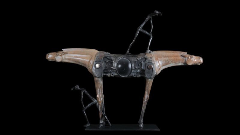 Впечатляющие стимпанк-скульптуры Пьера Маттера