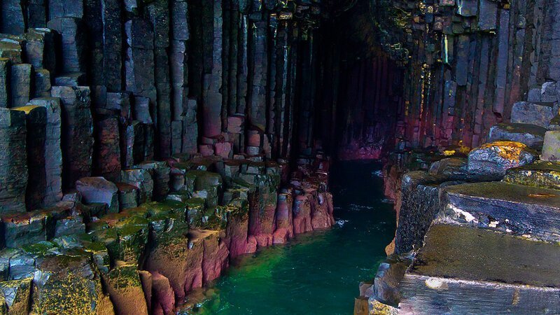 10. Поющая пещера Фингала, Шотландия